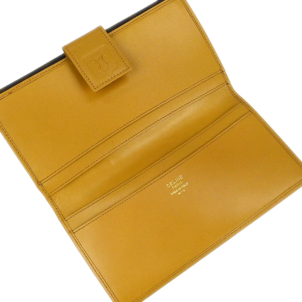 Celine Brown PVC Macadam Wallet - Image 5