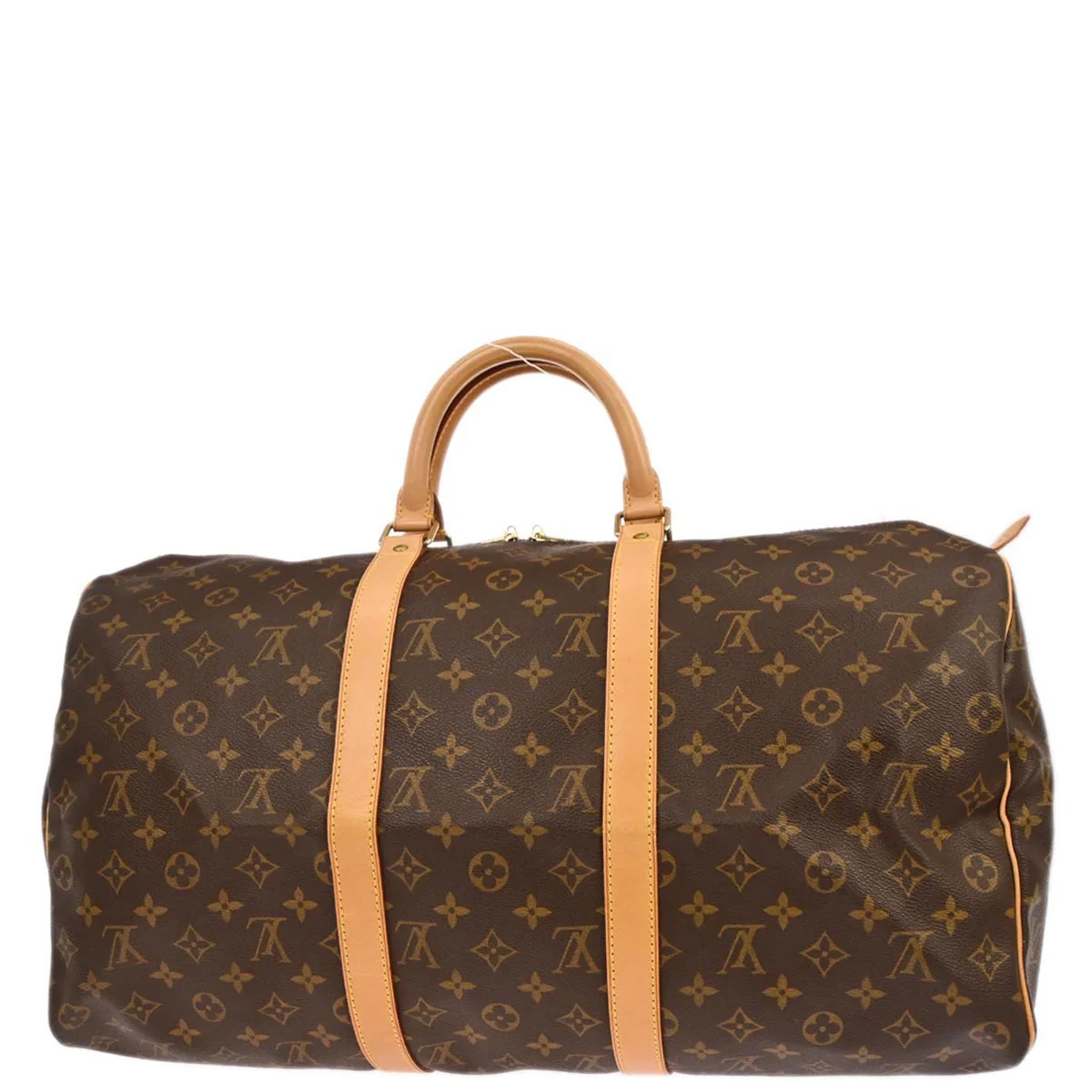 Louis Vuitton 1998 Monogram Keepall 50 Duffle Travel Handbag M41426 - Image 2