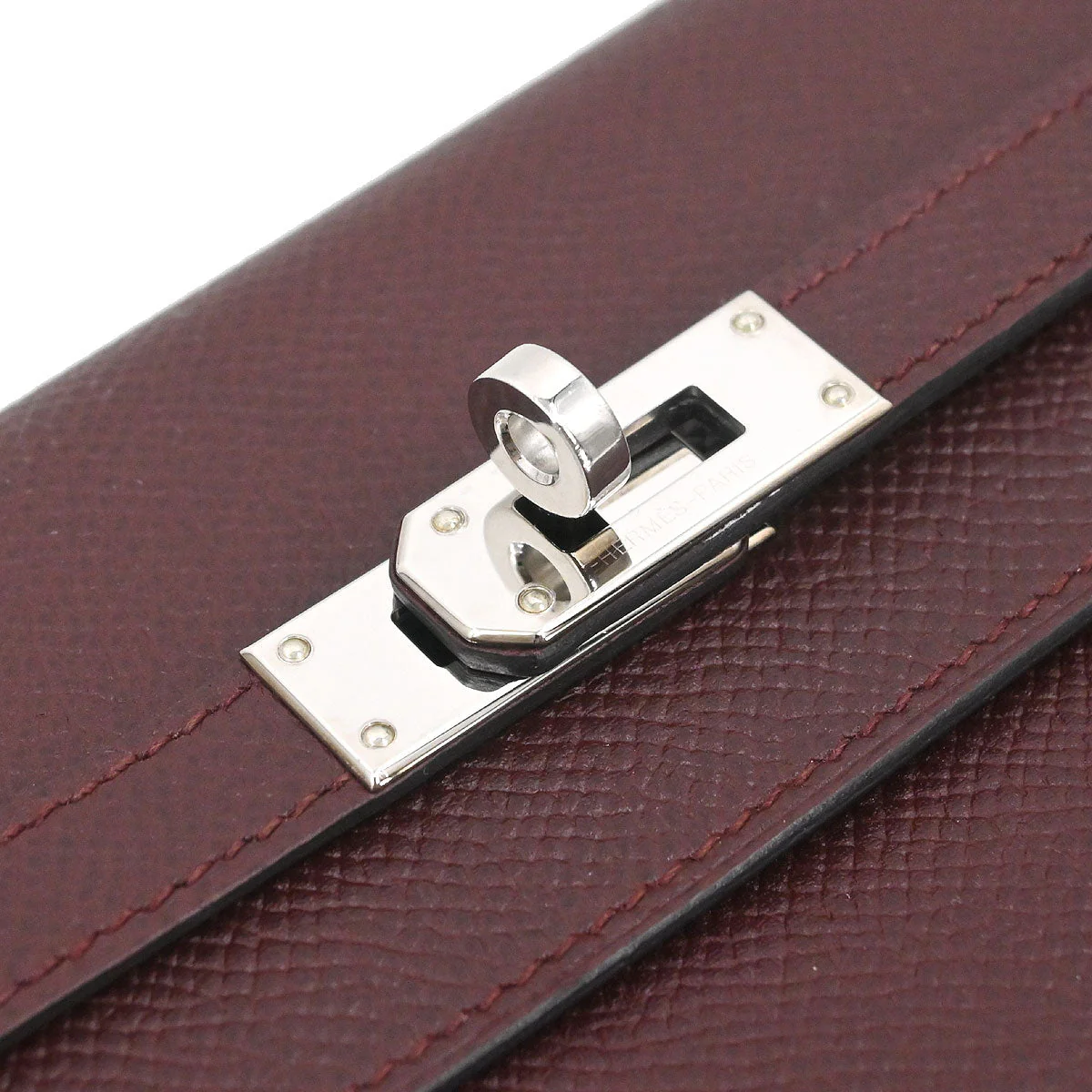 Hermes Bordeaux Epsom Kelly Wallet - Image 4