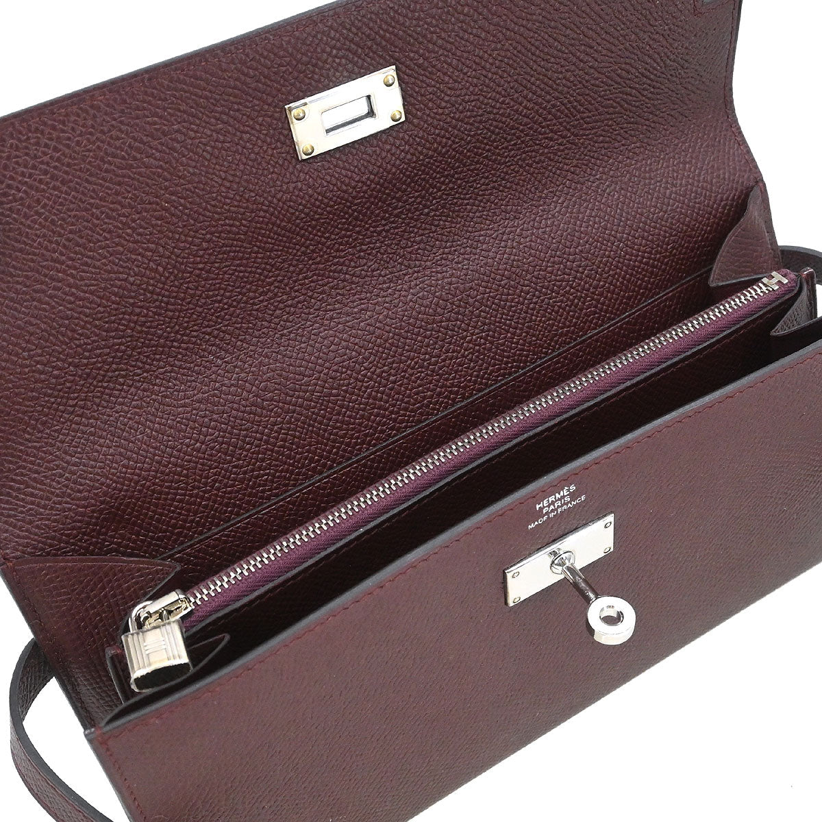 Hermes Bordeaux Epsom Kelly Wallet - Image 5