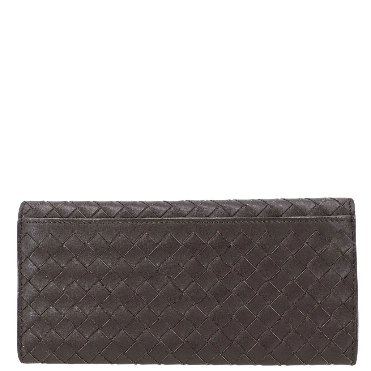 Bottega Veneta Brown Intrecciato Wallet - Image 2
