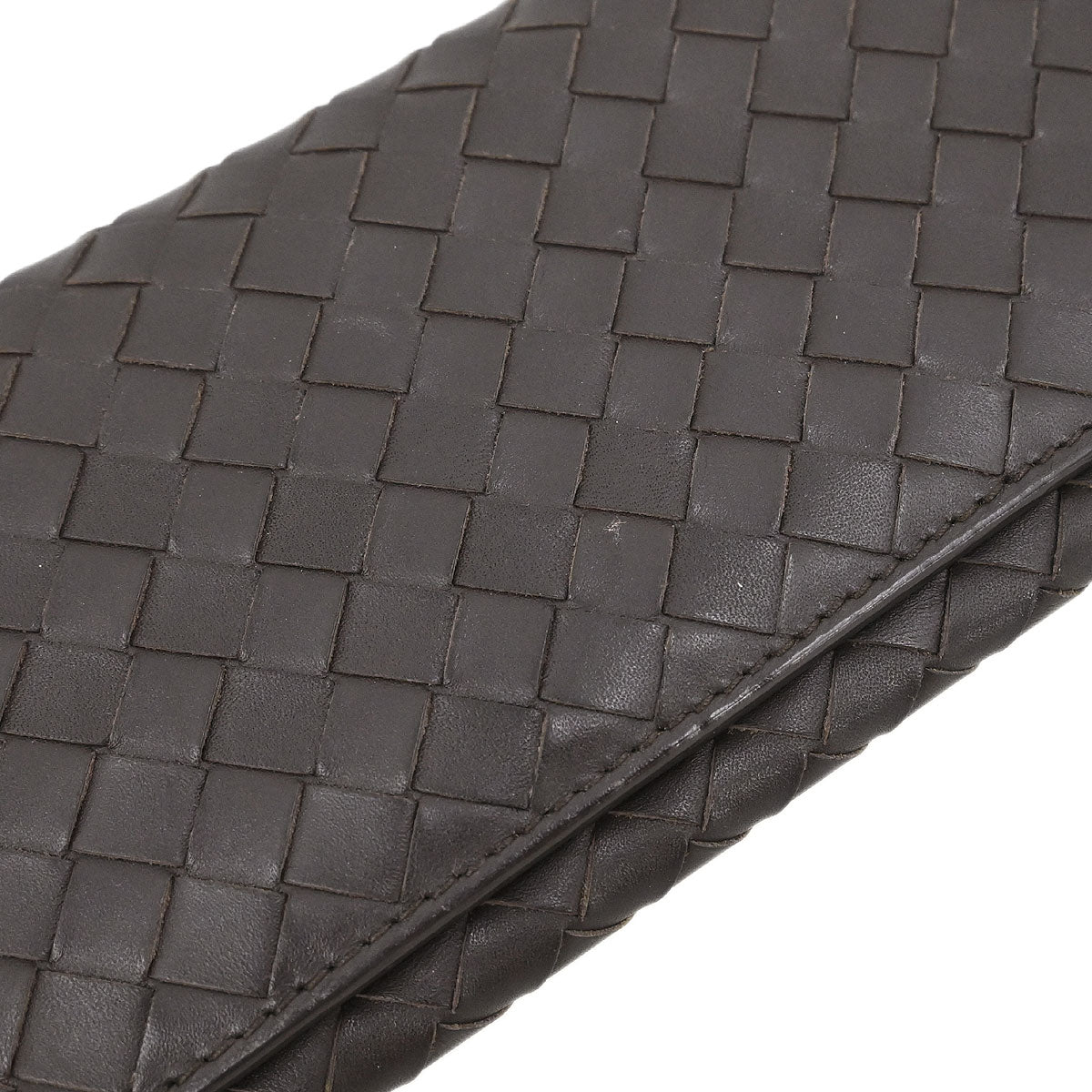 Bottega Veneta Brown Intrecciato Wallet - Image 3