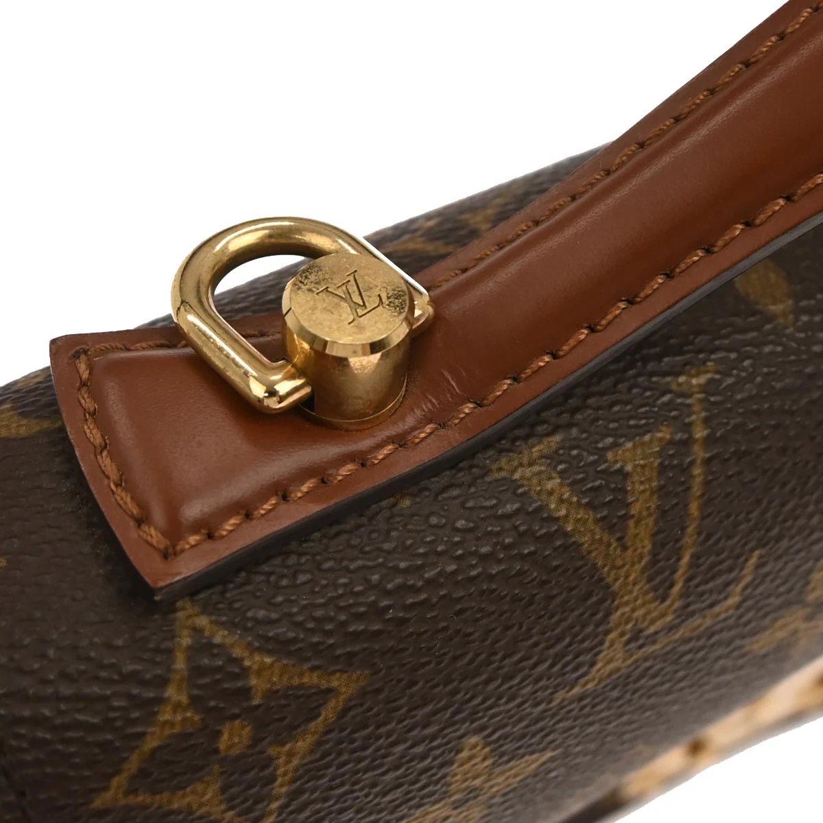 Louis Vuitton 2005 Monogram Monceau 28 Business 2way Shoulder Handbag M51185 - Image 6