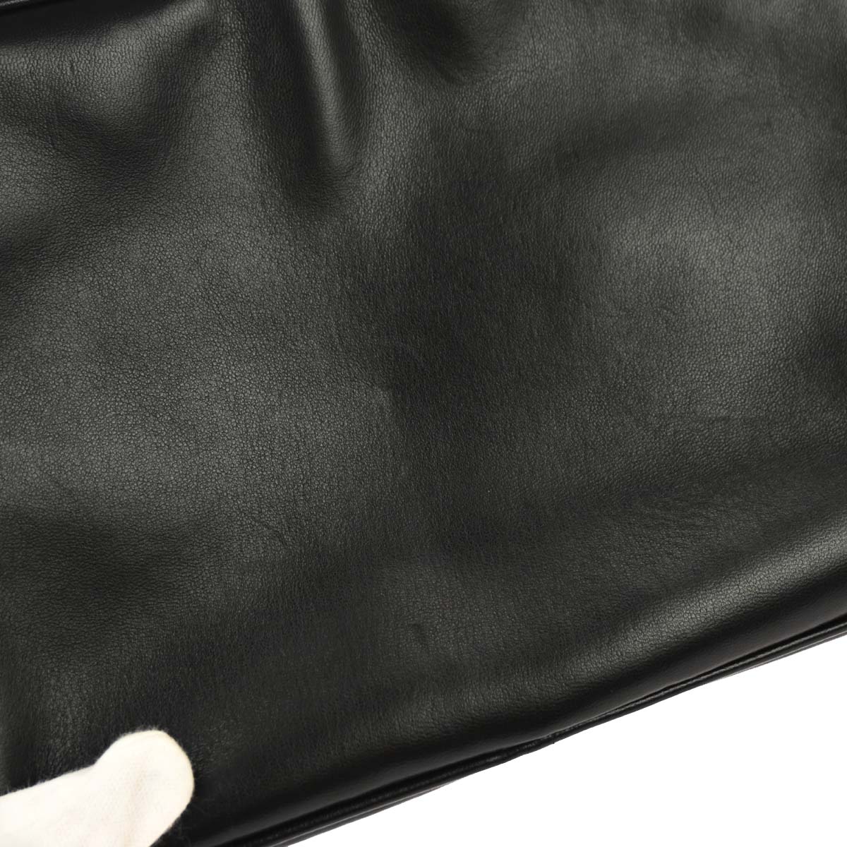 Chanel 1994-1996 Black Lambskin Triple CC Camera Bag Small - Image 4