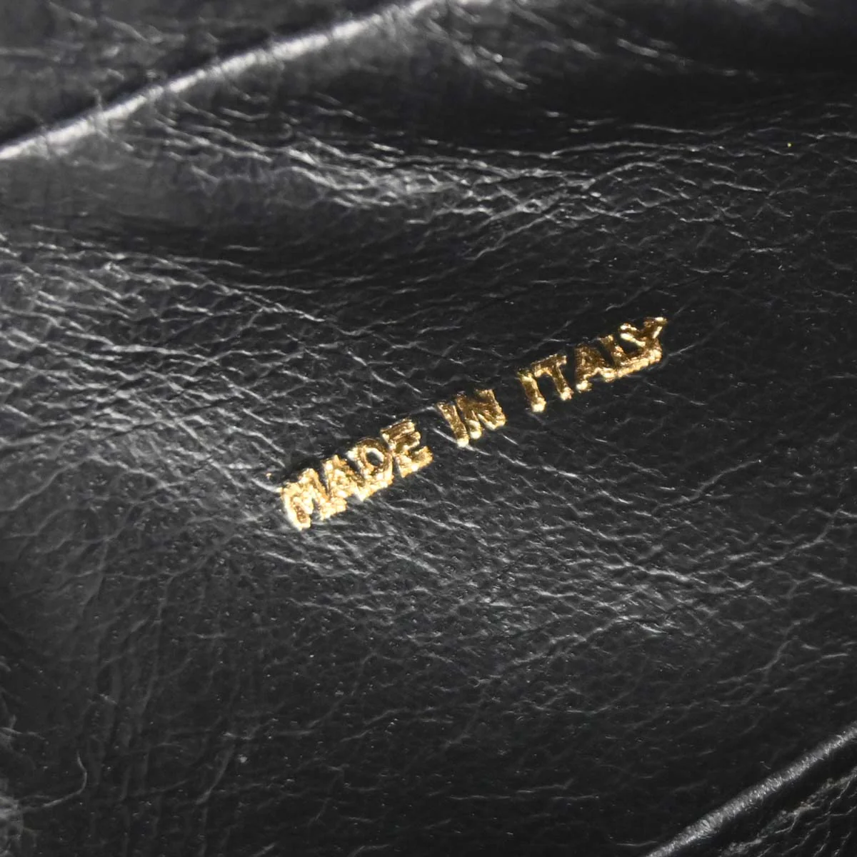 Chanel 1994-1996 Black Lambskin Triple CC Camera Bag Small - Image 9
