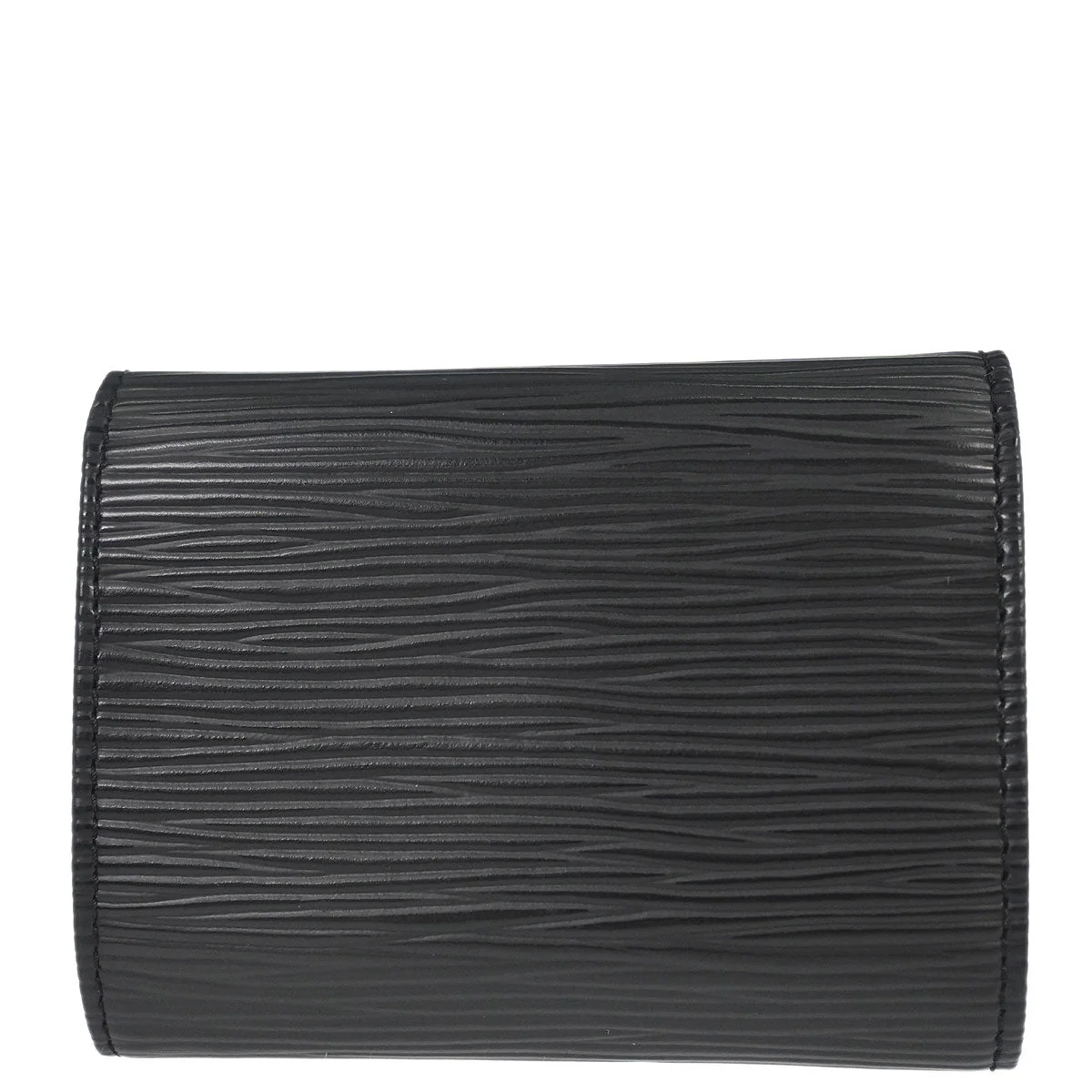 Louis Vuitton 2006 Black Epi Porte Mannaie Simple Coin Wallet M63412 - Image 2