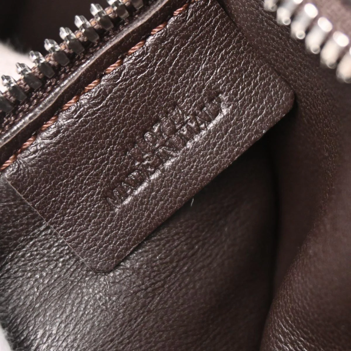 Loewe * Brown Crocodile Amazona 36 Handbag - Image 9