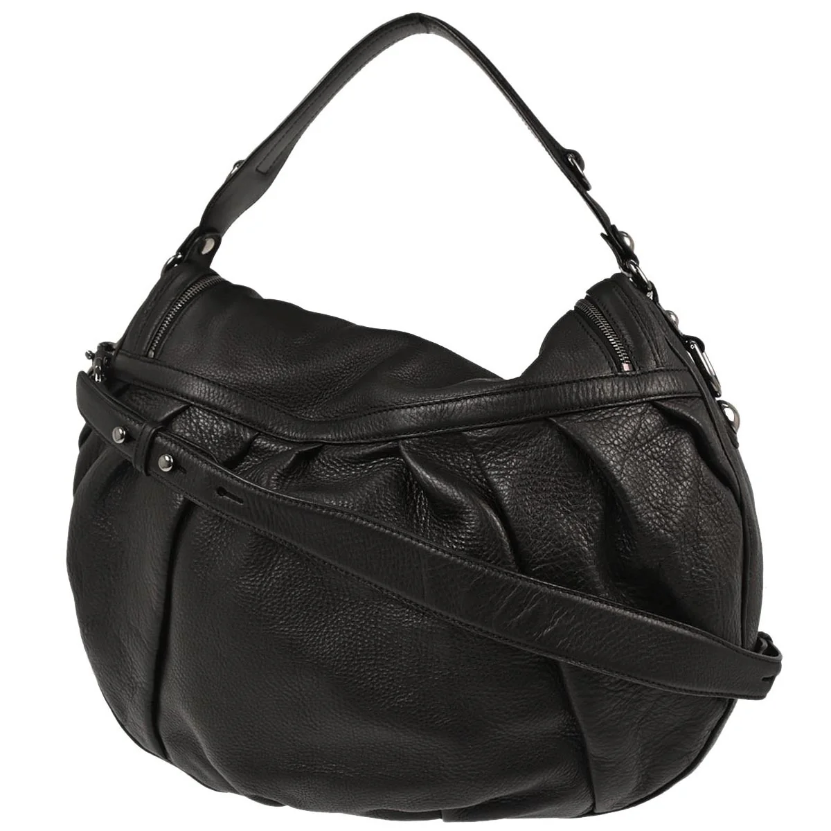 Gucci Black Leather Icon Bit 2way Shoulder Handbag - Image 2