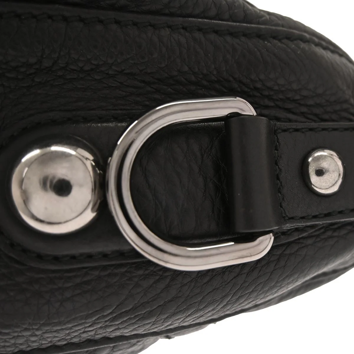 Gucci Black Leather Icon Bit 2way Shoulder Handbag - Image 5