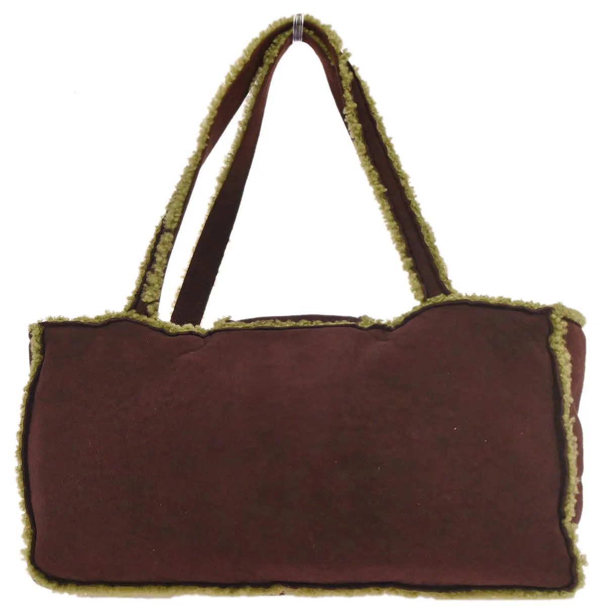 Chanel 1997-1999 Brown Mouton Tote Handbag - Image 2
