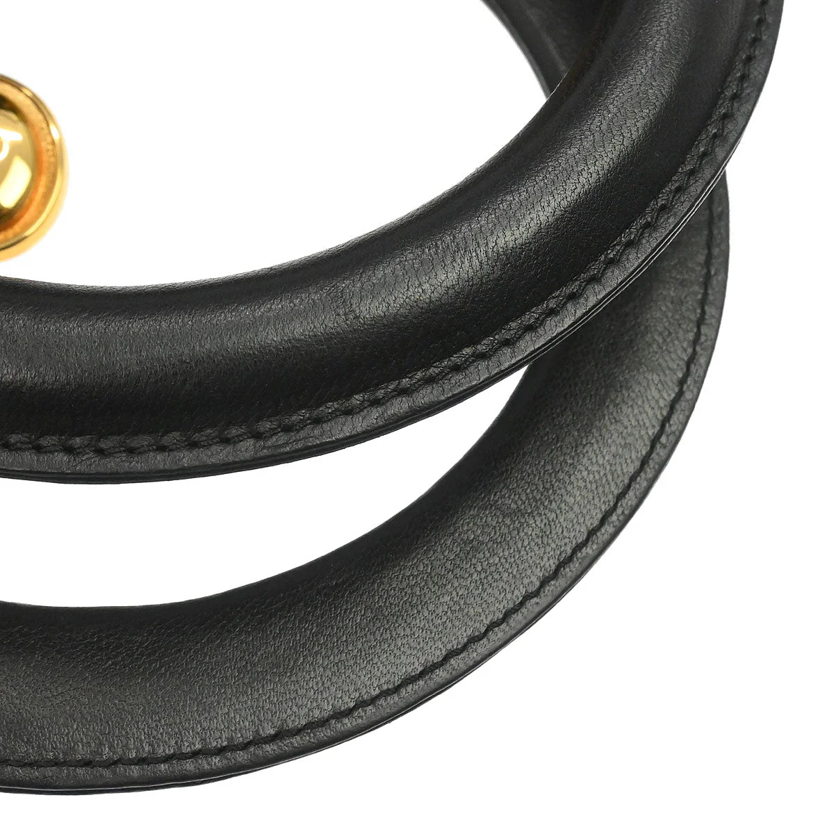 Christian Dior Black Lambskin Medium Lady Dior Cannage 2way Shoulder Handbag - Image 4