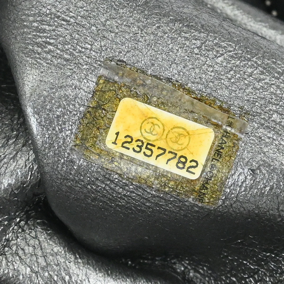Chanel 2008-2009 Black Calfskin Handbag - Image 10