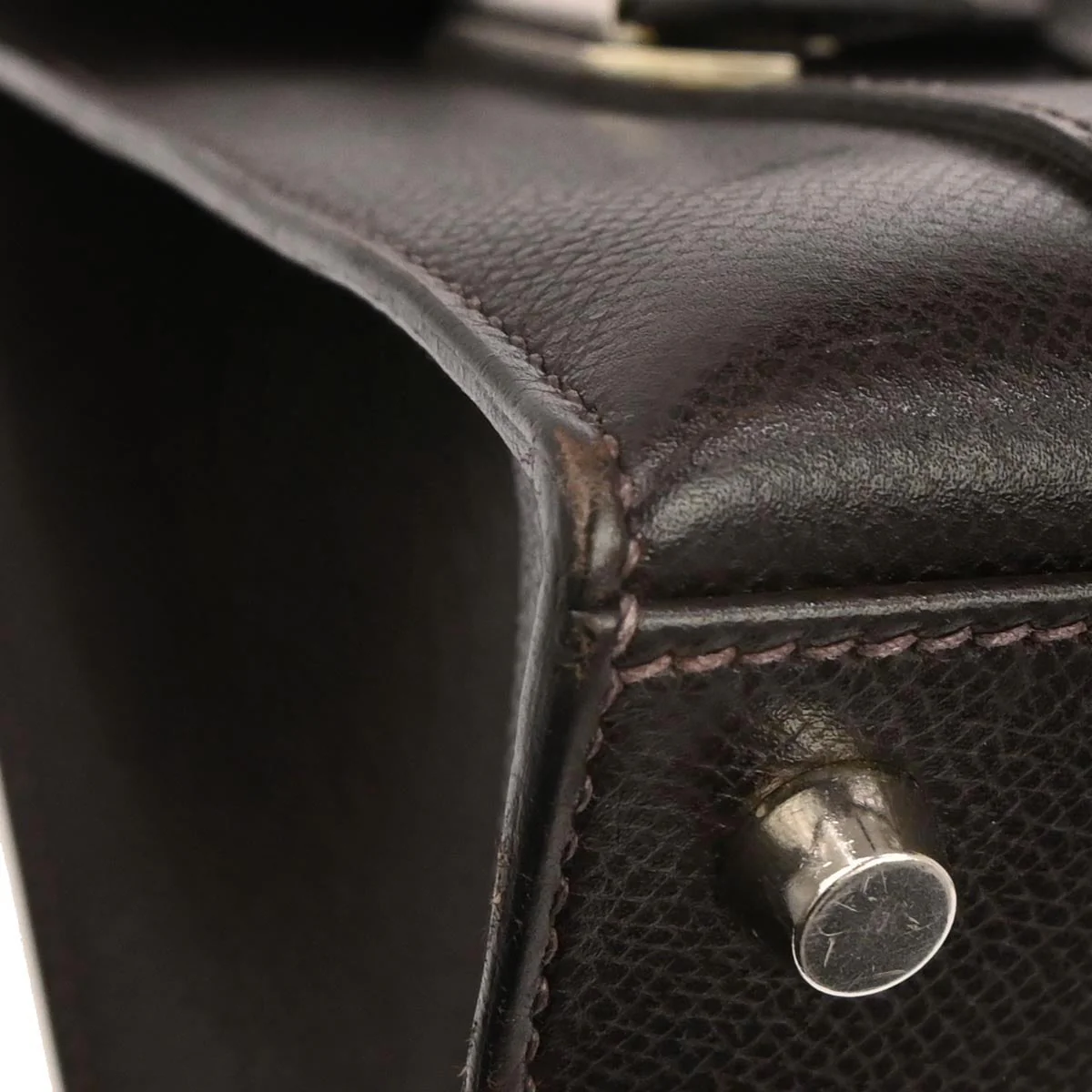 Hermes Ebene Lisse Drag 2 32 Handbag - Image 5