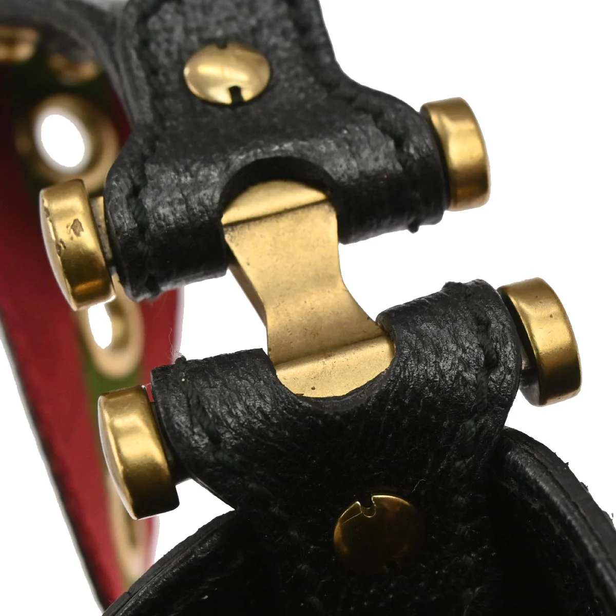 Gucci Black GG Studded Pelham Runway Handbag - Image 7