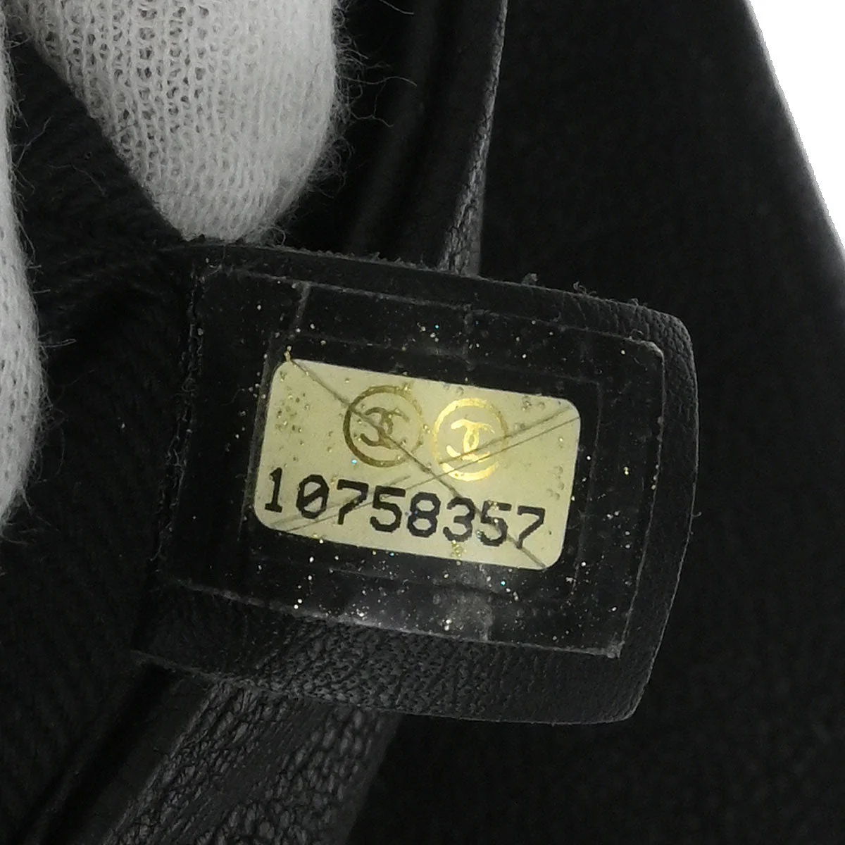 Chanel 2005-2006 Black Calfskin Accordion Flap Bag - Image 10