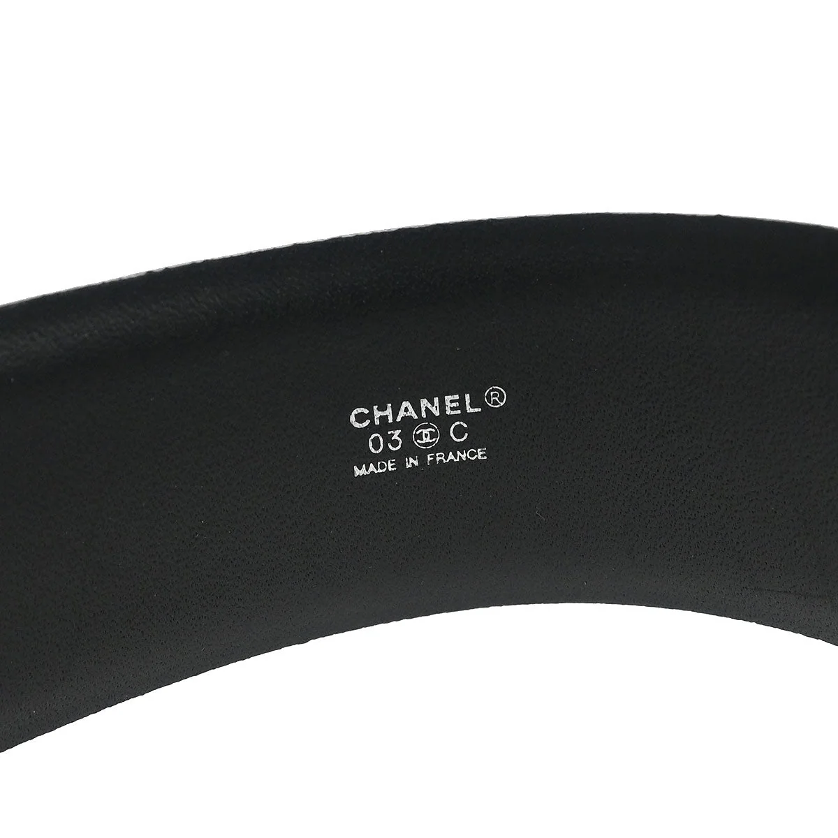 Chanel Black Calfskin Mademoiselle Lock Belt Waist Bum Bag #80/32 - Image 4