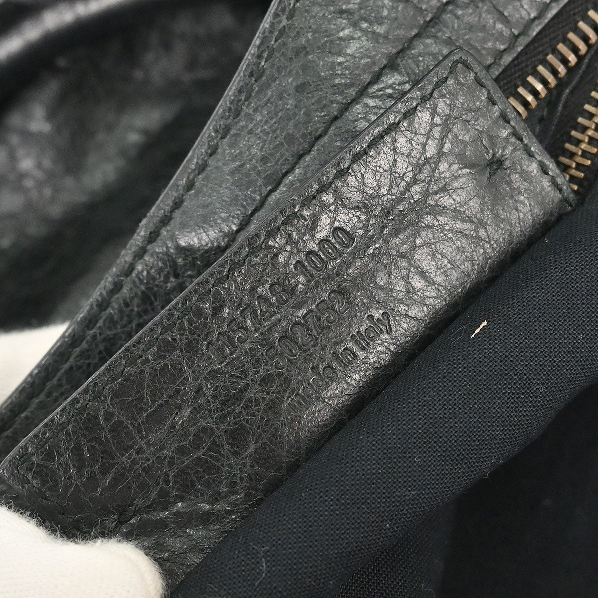 Balenciaga Black Lambskin City Medium Shoulder Handbag - Image 10