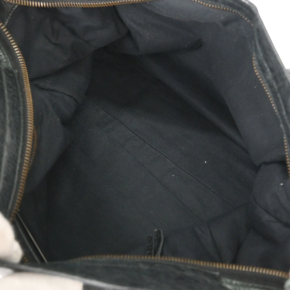Balenciaga Black Lambskin City Medium Shoulder Handbag - Image 8