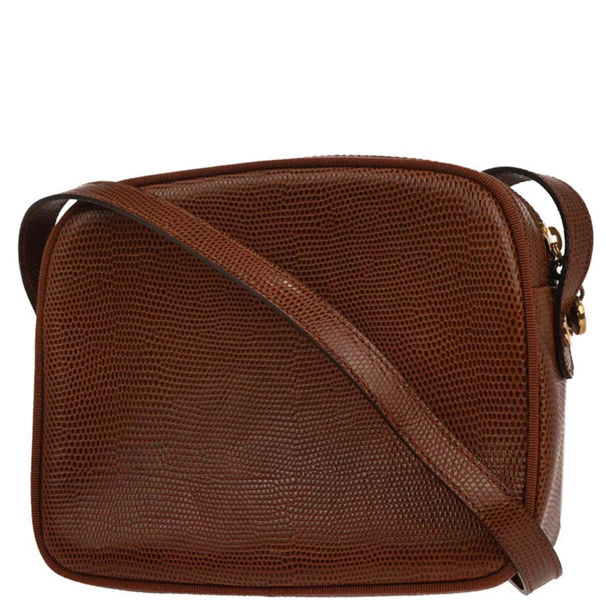 Salvatore Ferragamo Brown Vara Shoulder Bag - Image 2