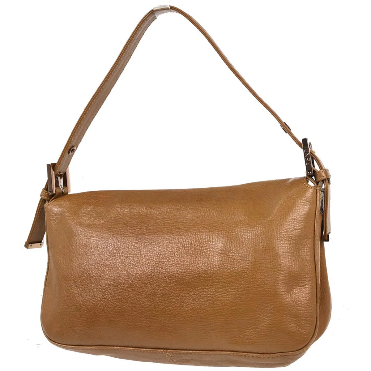 Fendi Brown Leather Handbag - Image 2