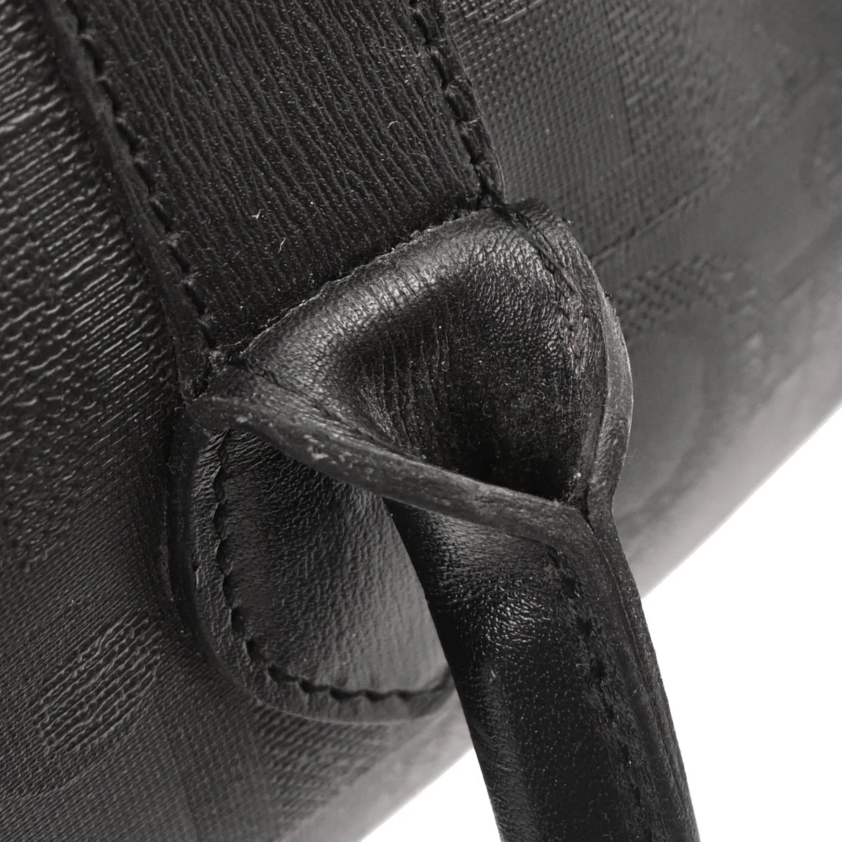 Christian Dior Black PVC Trotter Duffle Bag - Image 7