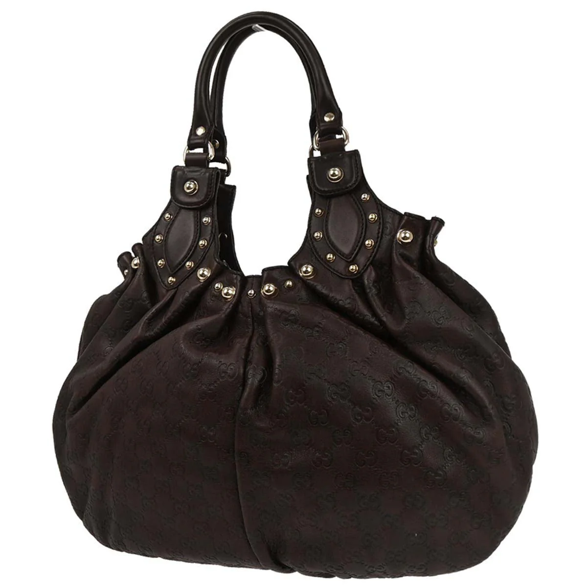 Gucci Brown Guccissima Handbag - Image 2