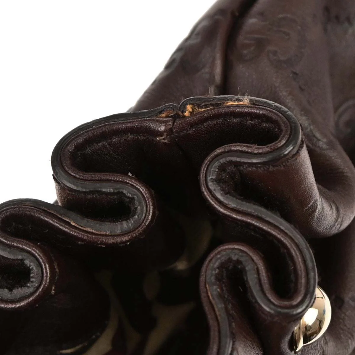 Gucci Brown Guccissima Handbag - Image 7