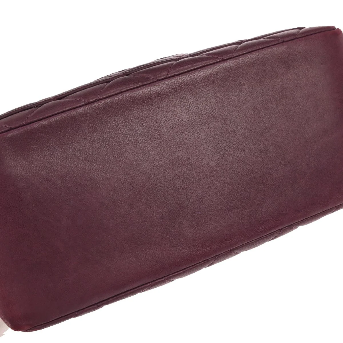 Chanel 2000-2002 Purple Lambskin Handbag - Image 6