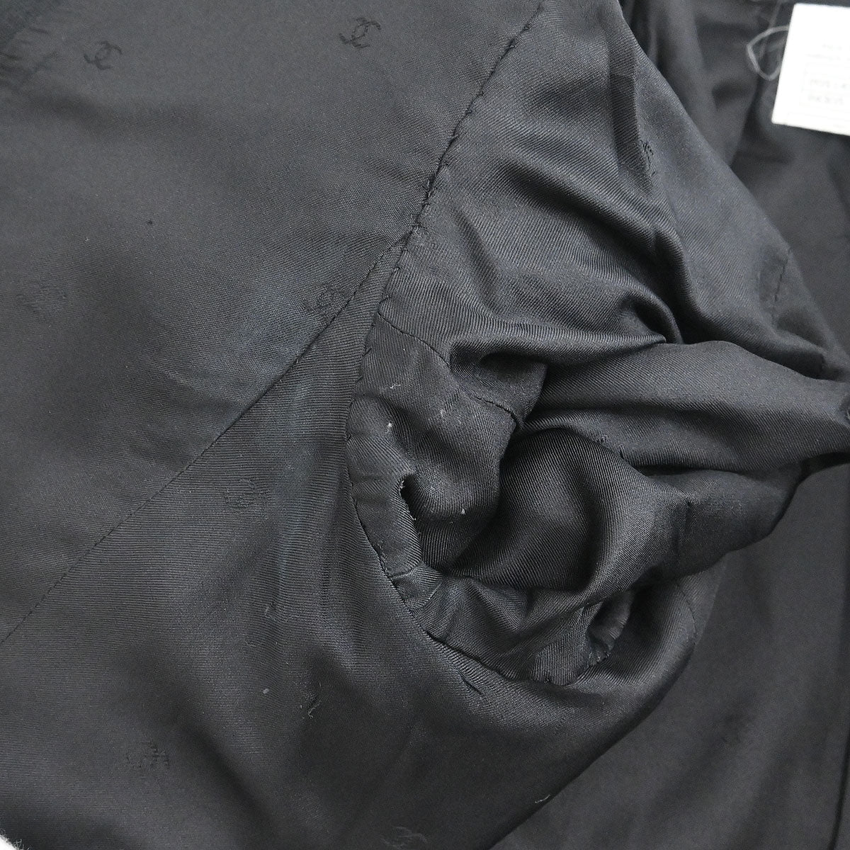 Chanel 1995 Open Front Jacket Black #38 - Image 9