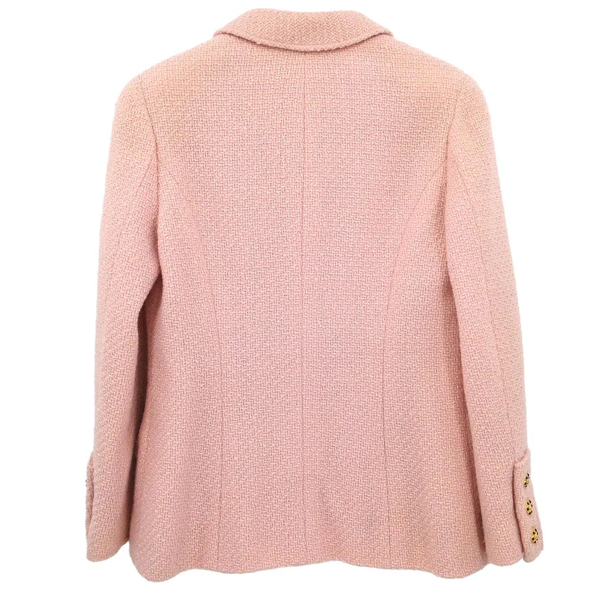 Chanel 1996 Single Breasted Jacket Pink #42 - Image 2