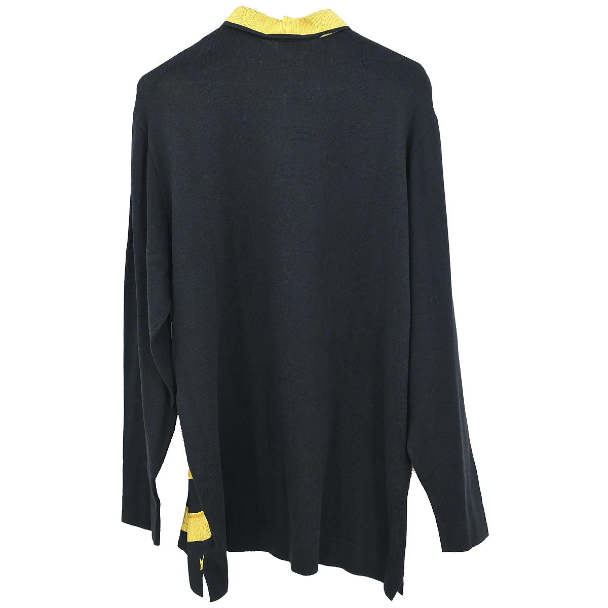 Hermes 1980s Poste et Cavalerie Twillaines Polo Shirt #L - Image 2