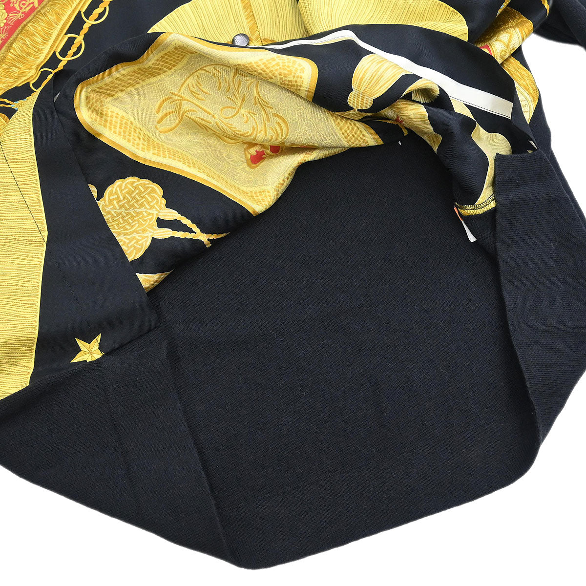 Hermes 1980s Poste et Cavalerie Twillaines Polo Shirt #L - Image 7