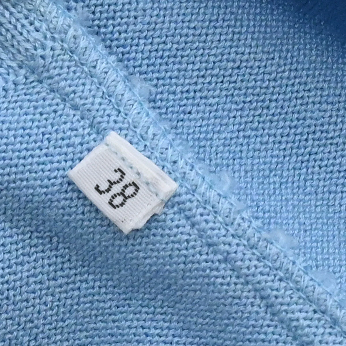 Chanel 1993 Cardigan Light Blue #38 - Image 8