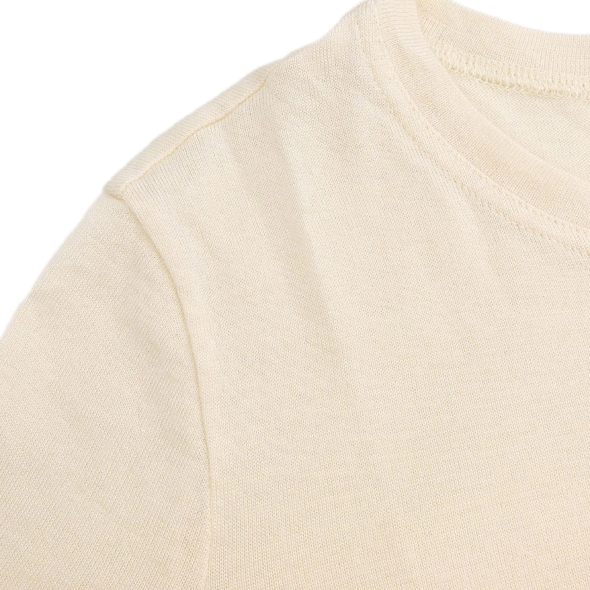 Hermes Short Sleeve T-shirt Top Ivory #36 - Image 5
