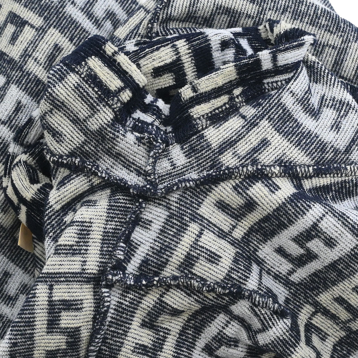 Fendi Top Polo Shirt Zucca Navy #42 - Image 9
