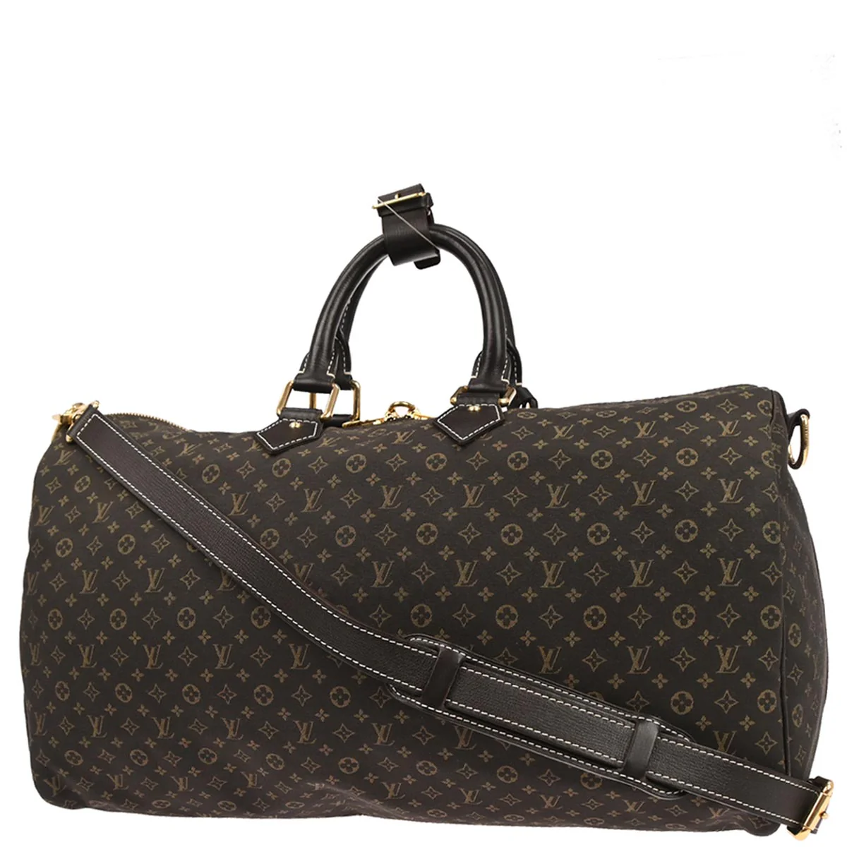 Louis Vuitton Brown Monogram Idylle Speedy Voyage 45 Duffle Bag M56705 - Image 2