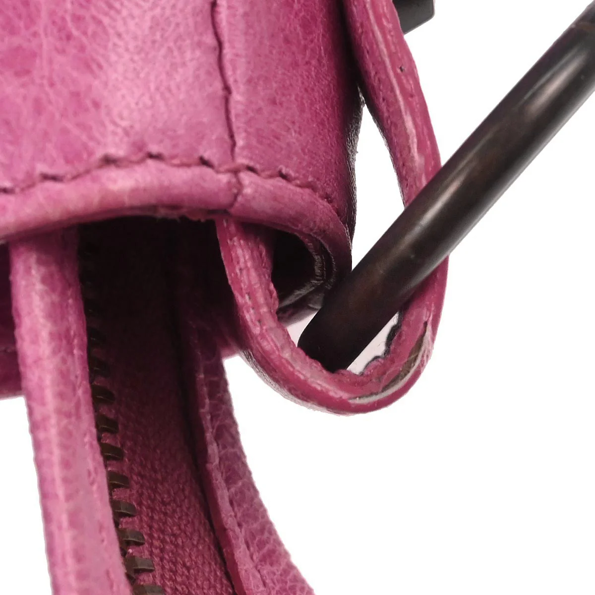 Balenciaga Pink Classic Velo 2way Shoulder Handbag - Image 3