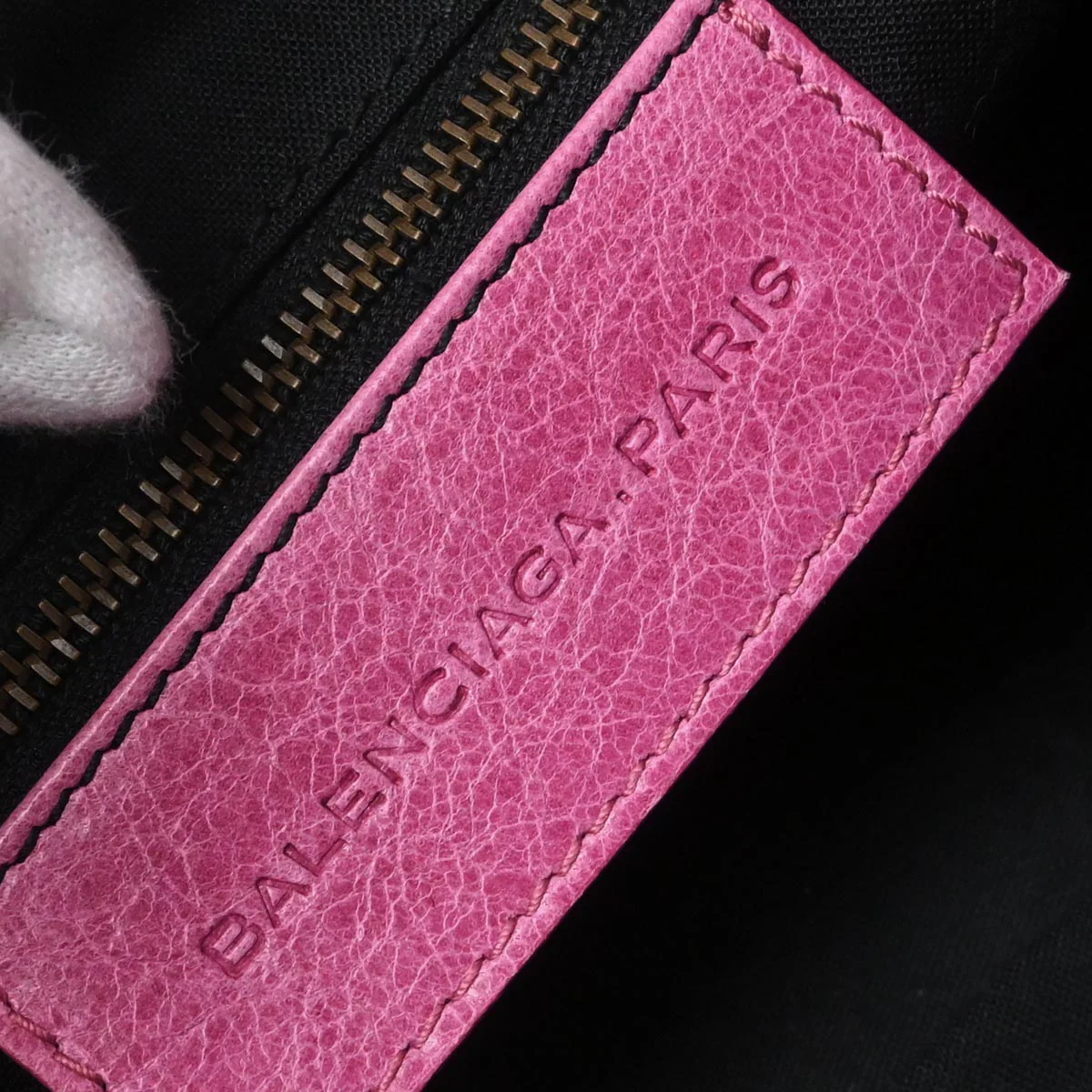 Balenciaga Pink Classic Velo 2way Shoulder Handbag - Image 9