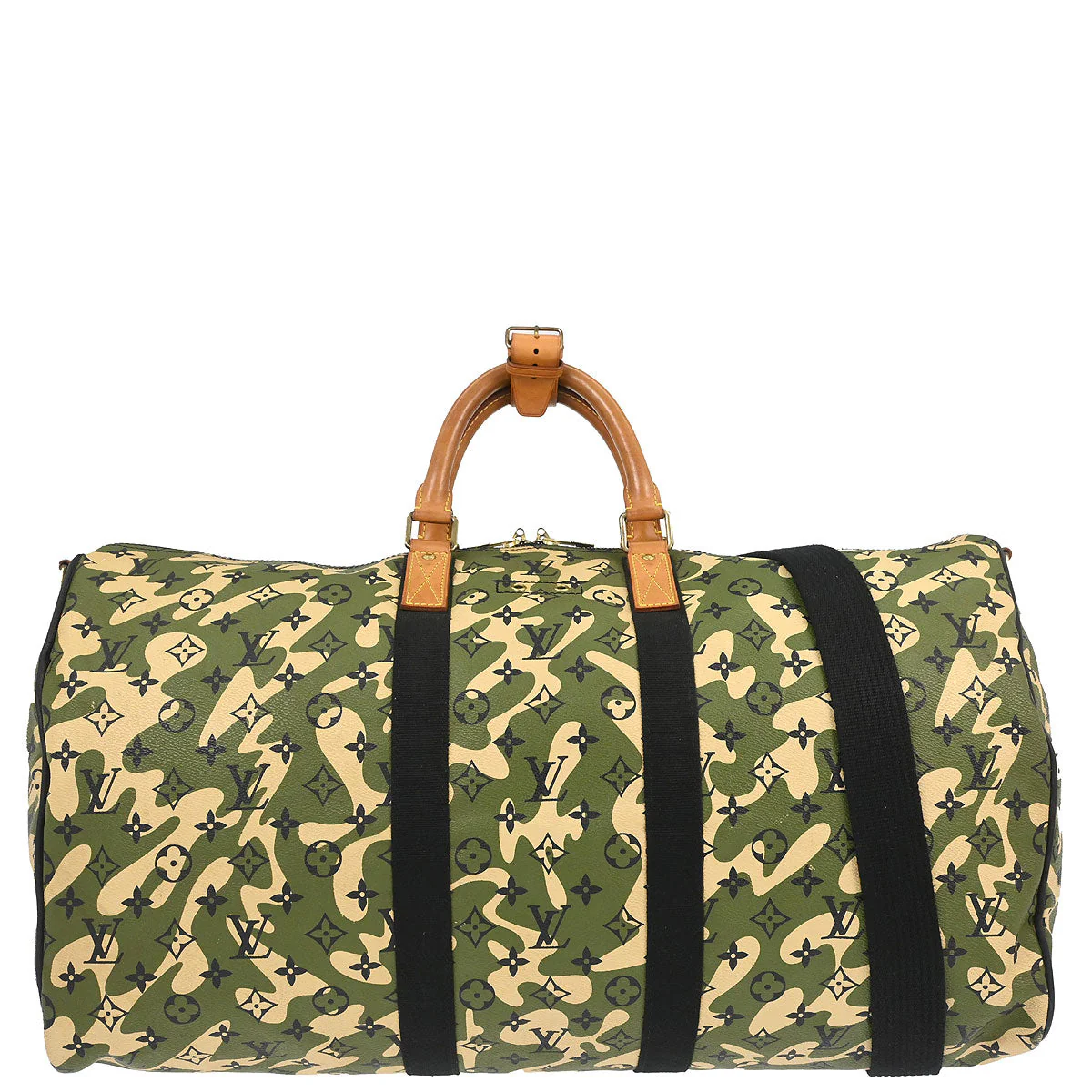 Louis Vuitton 2008 Monogramouflage Keepall Bandouliere 55 M95774