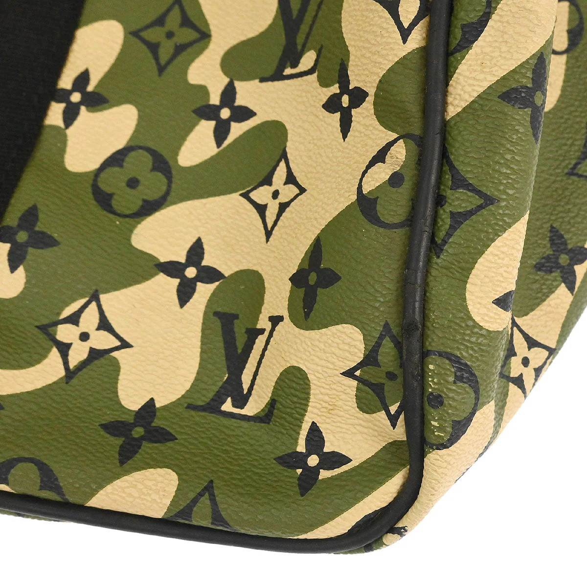 Louis Vuitton 2008 Monogramouflage Keepall Bandouliere 55 M95774 - Image 12