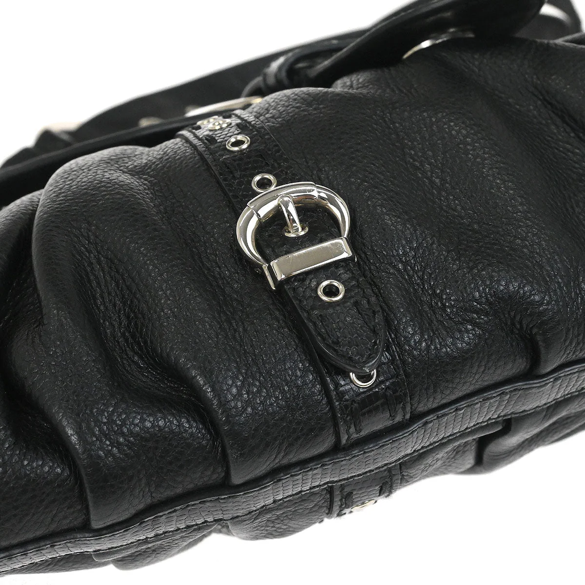 Christian Dior * Black Lizard Savane Chic Handbag - Image 3