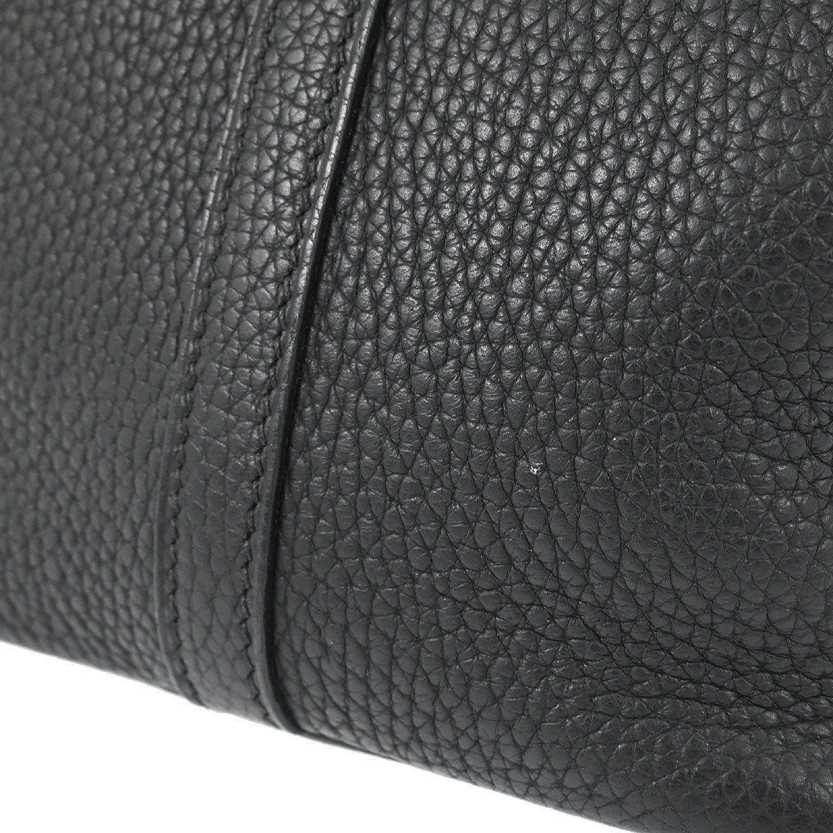 Hermes Black Taurillon Clemence Picotin 22 MM Handbag - Image 6