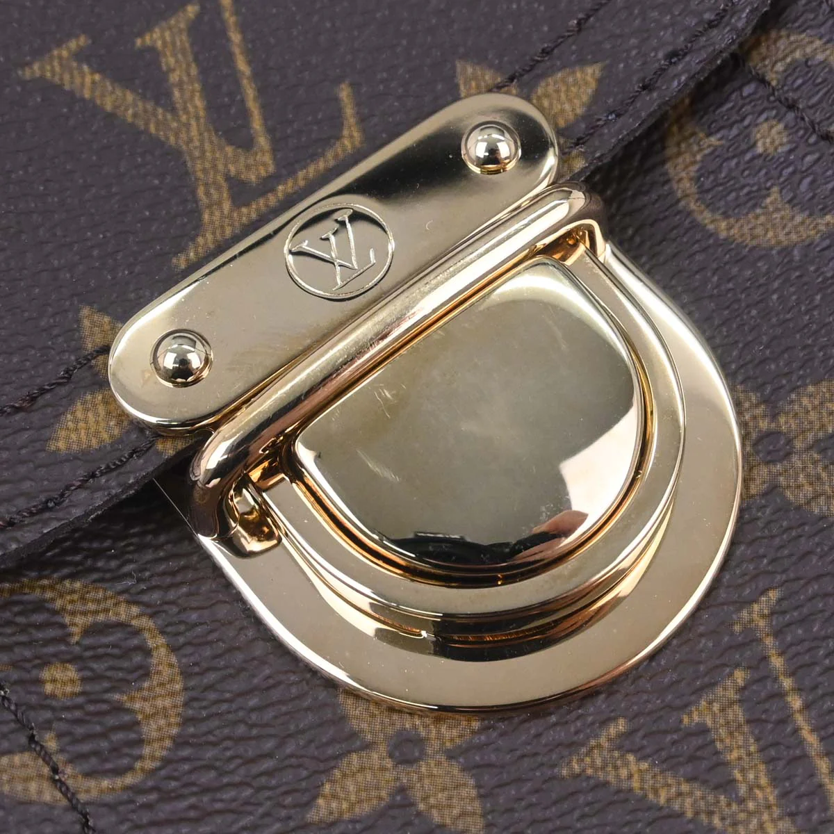 Louis Vuitton 2006 Monogram Hudson GM Shoulder Bag M40045 - Image 5