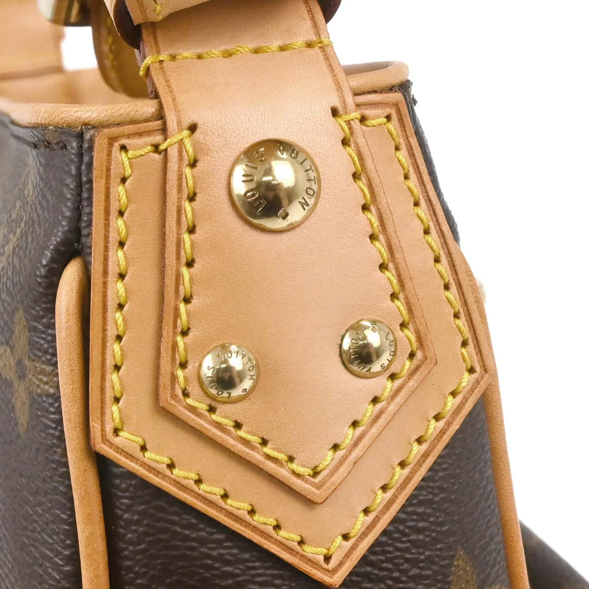 Louis Vuitton 2006 Monogram Hudson GM Shoulder Bag M40045 - Image 7