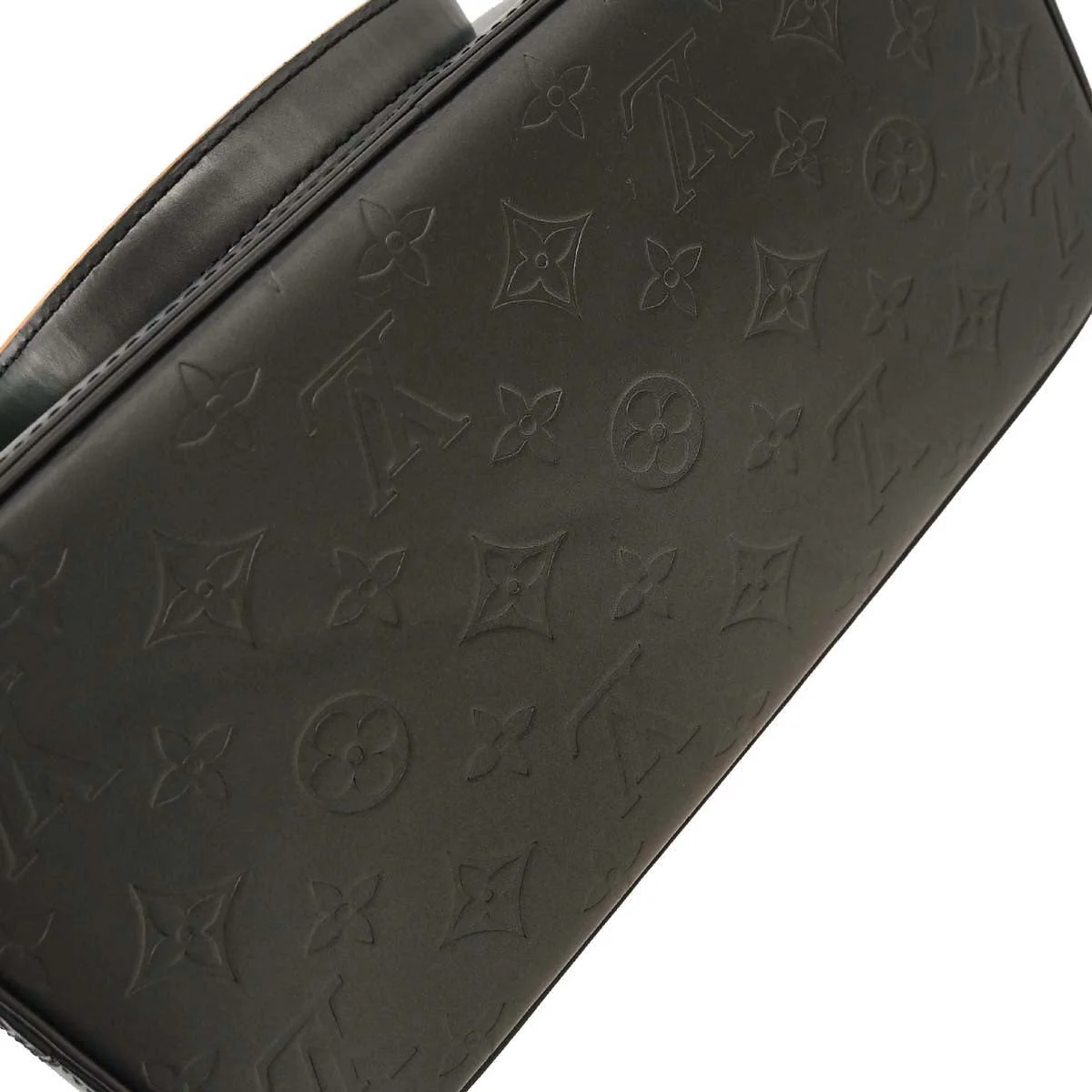 Louis Vuitton 2003 Black Monogram Mat Stockton Tote Handbag M55112 - Image 6
