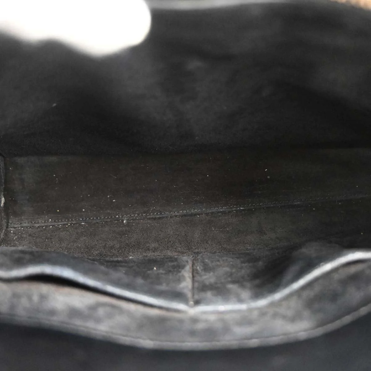 Saint Laurent Black Calfskin Sac de Jour 2way Shoulder Handbag - Image 8