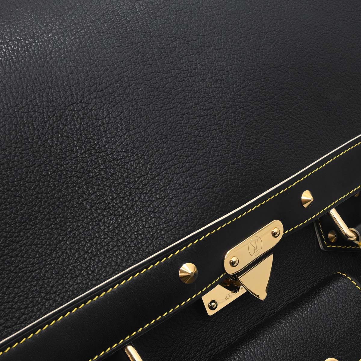 Louis Vuitton Black Suhali Extravagant Handbag M91800 - Image 5