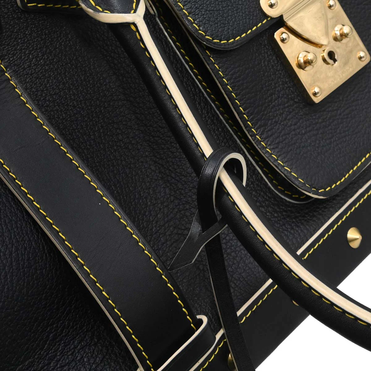 Louis Vuitton Black Suhali Extravagant Handbag M91800 - Image 6