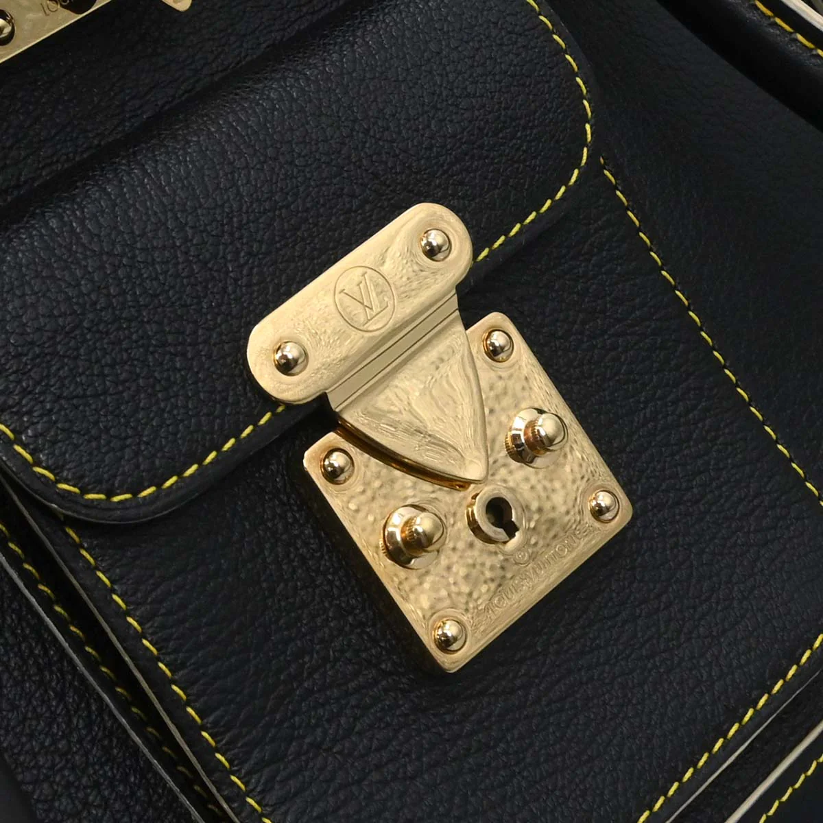 Louis Vuitton Black Suhali Extravagant Handbag M91800 - Image 7