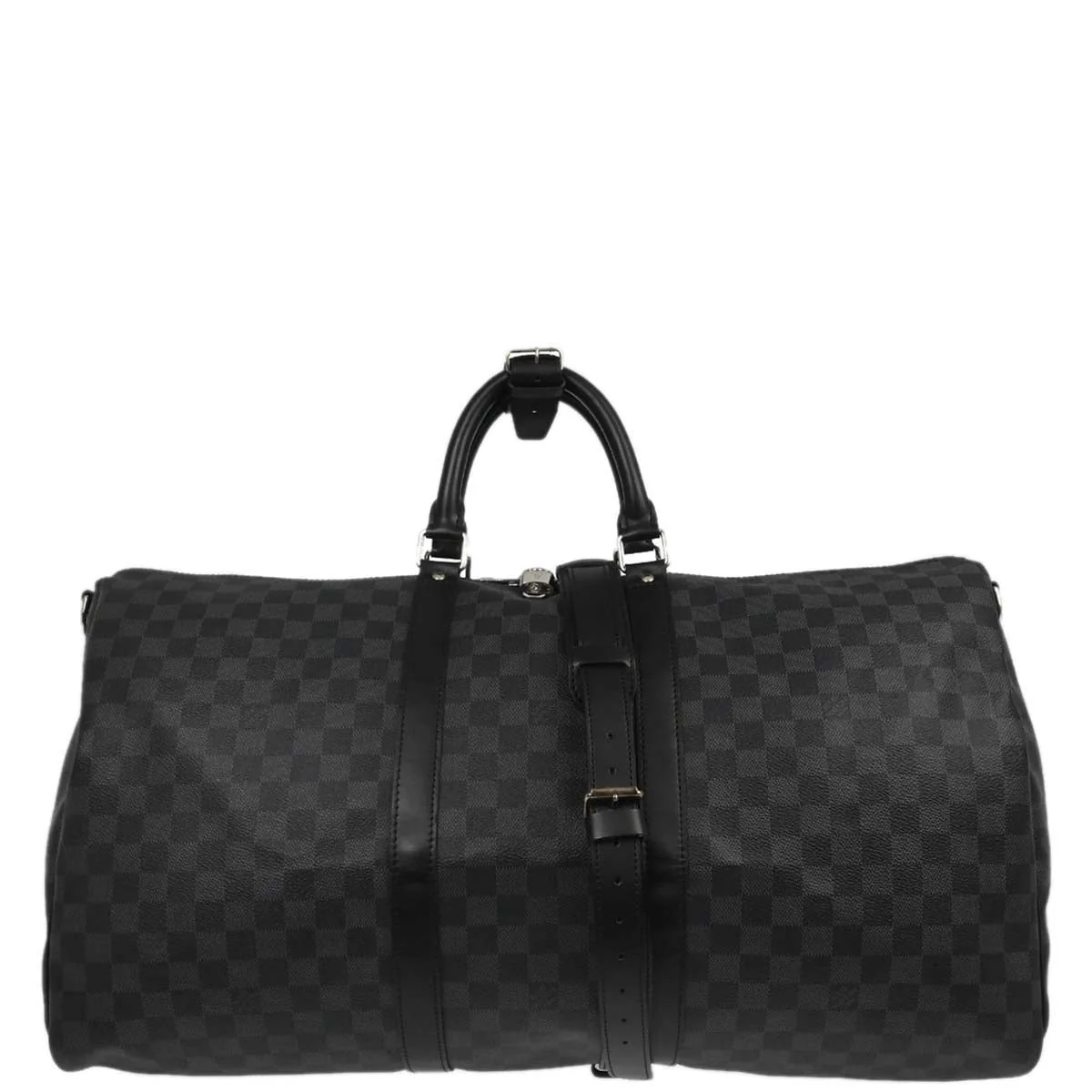 Louis Vuitton Damier Graphite Keepall Bandouliere 55 Duffle N41413